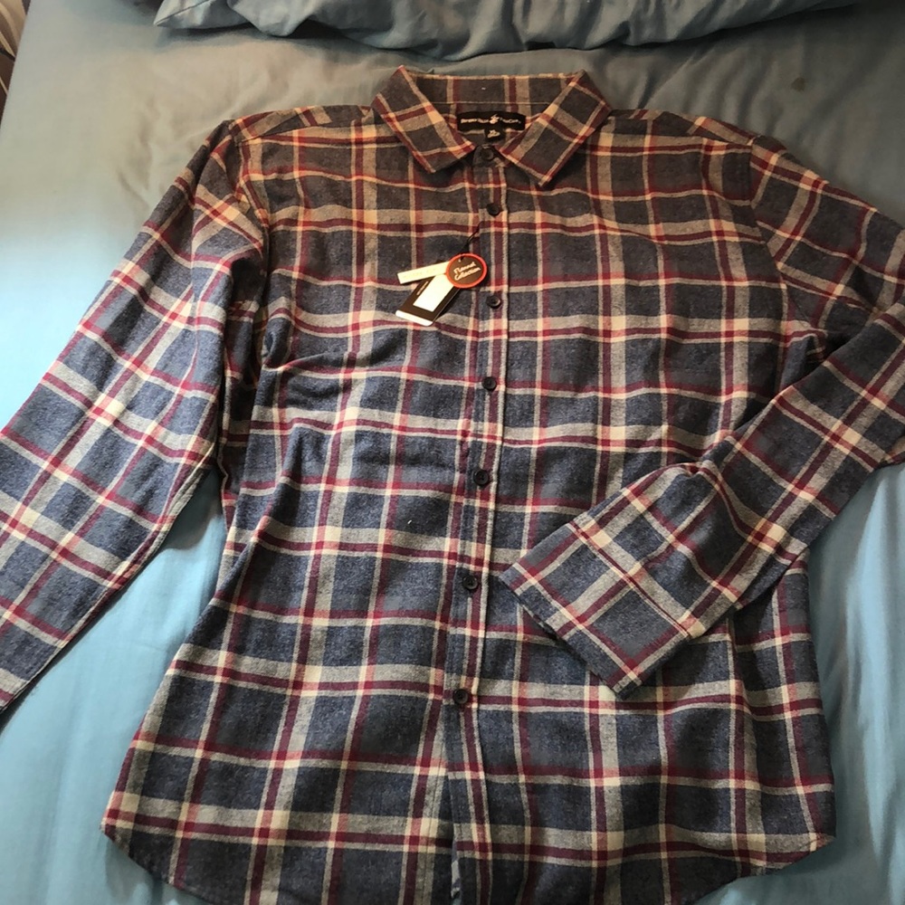 Polo flannel modern fit. fits great
